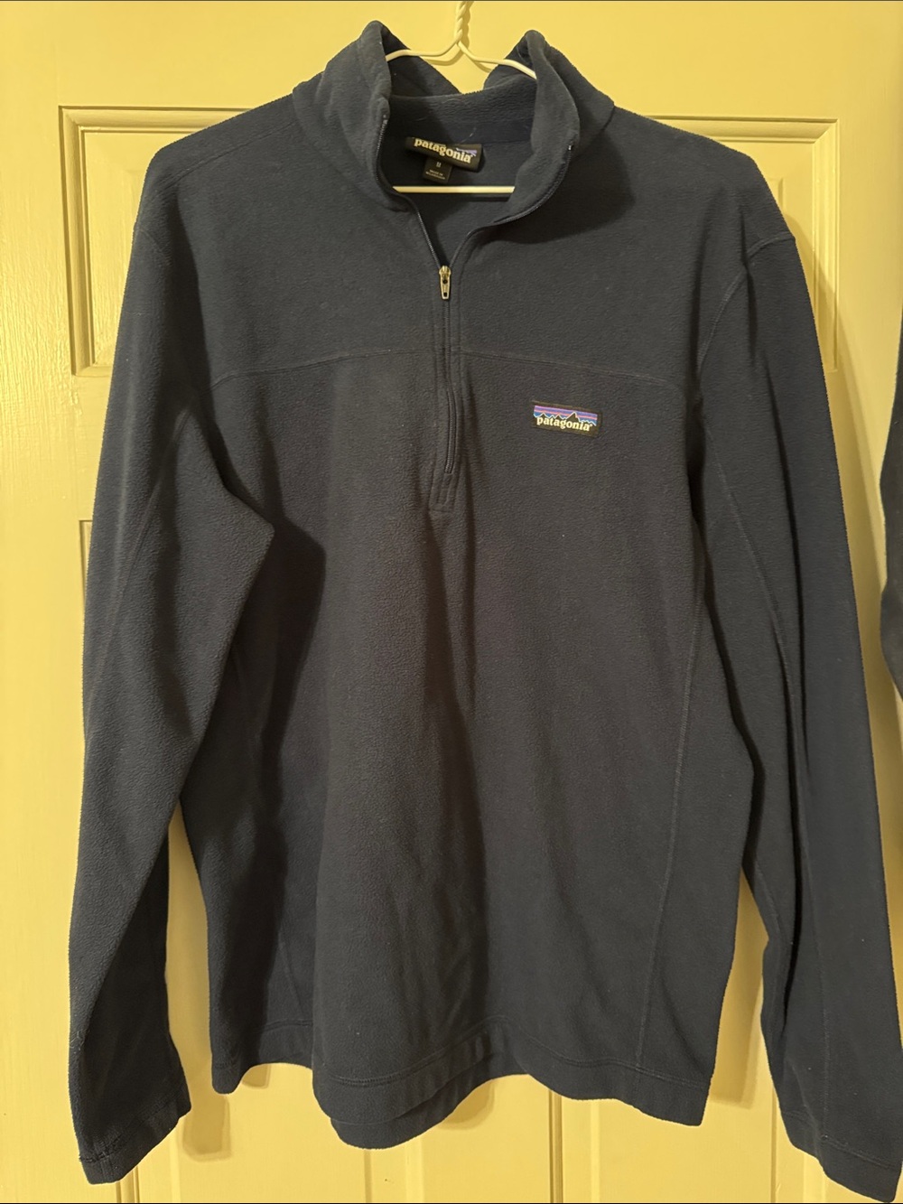 Patagonia Navy Half-Zip Fleece Pullover